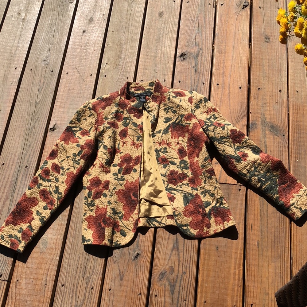 Scott Taylor Earthtone Fall Blazer-Small